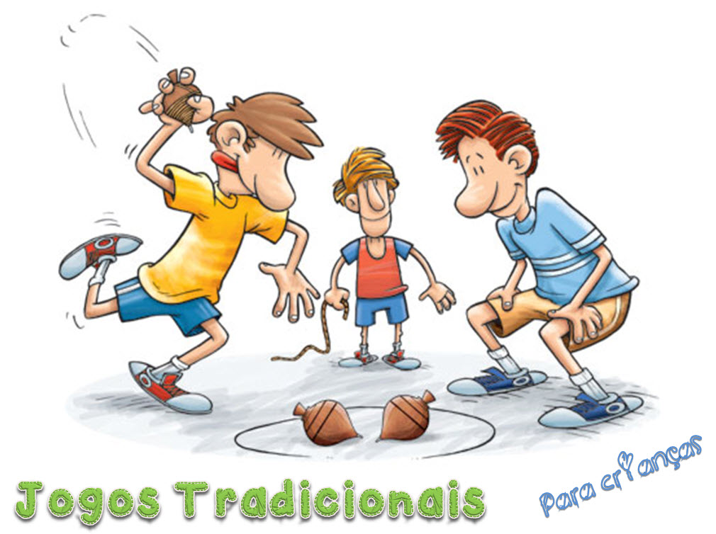 Jogos tradicionais para crianças muito divertidos!